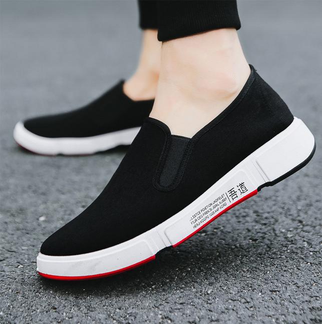 Giày Lười Slip-On Nam 3Fashion Shop Vải Mềm Êm Thiết Kế Nam Tính - 3156