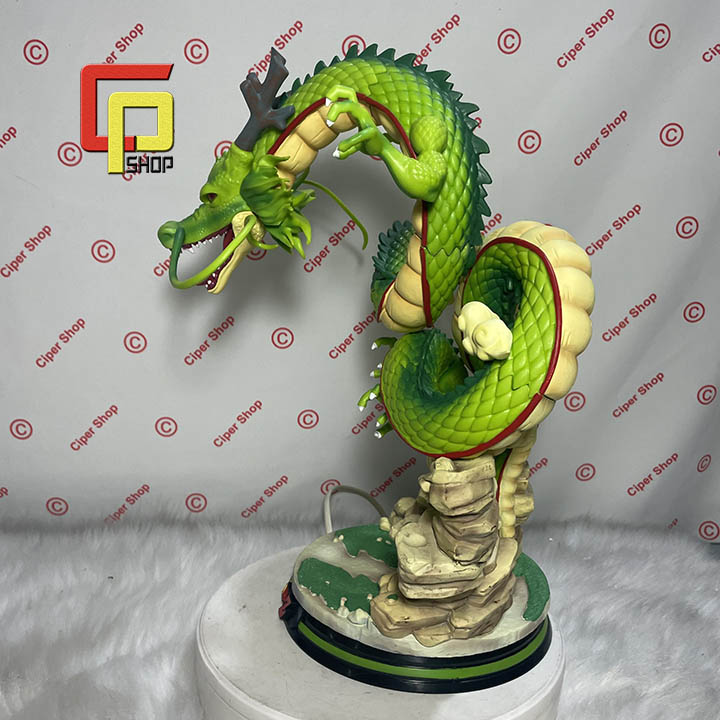 Mô hình rồng thần YY - Màu xanh - Figure Dragon 7 viên ngọc rồng