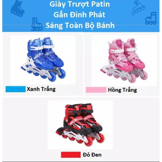 Giày patin, giày trượt patin trẻ em, người lớn sports đủ size