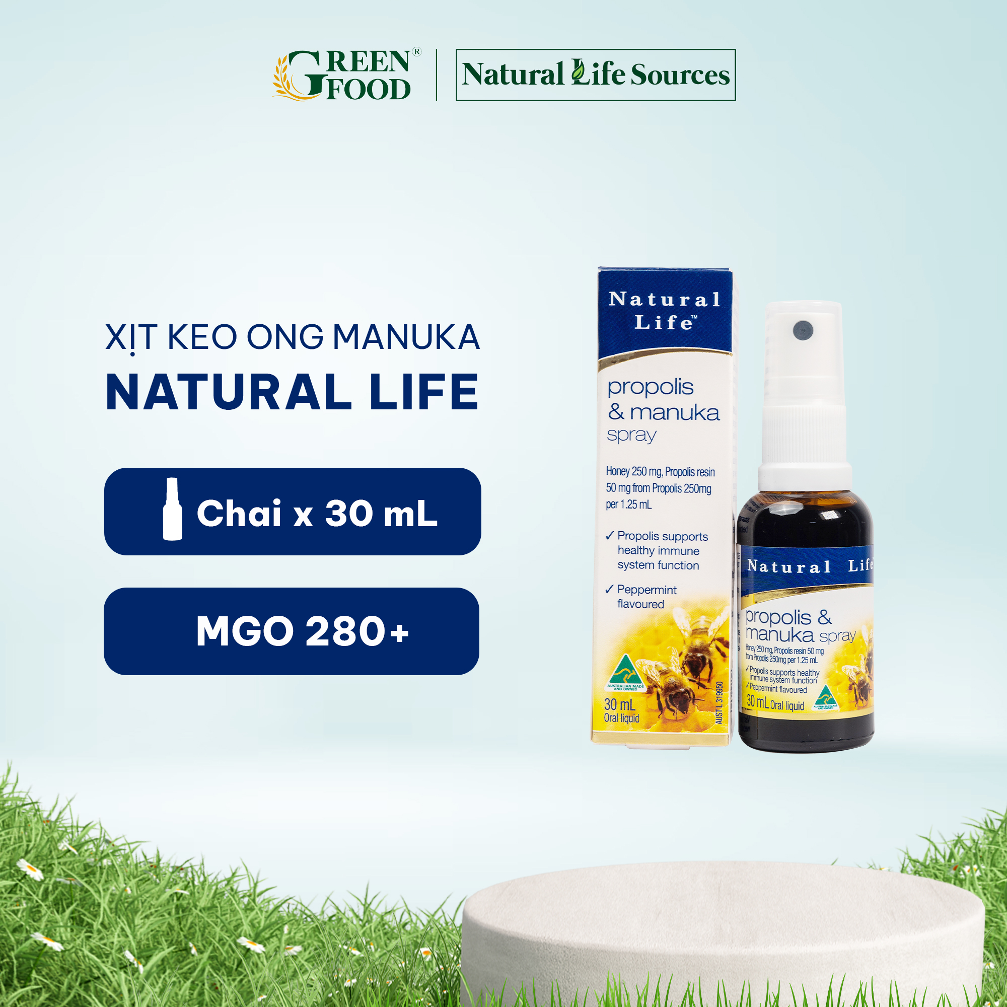 Keo Ong Manuka - Natural Life