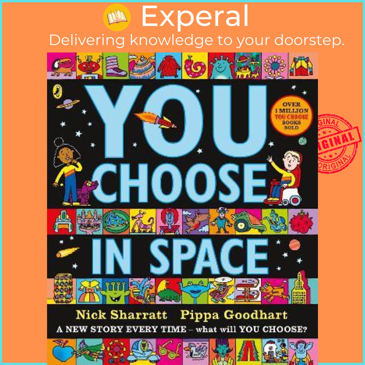Sách - You Choose in Space by Pippa Goodhart (UK edition, paperback)