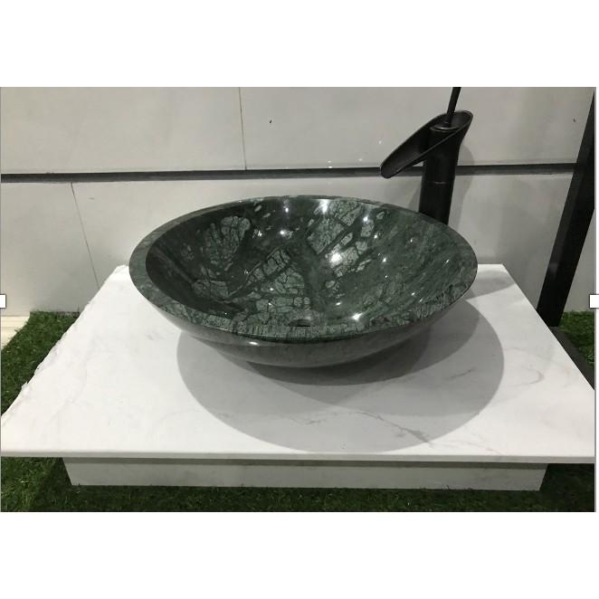 Chậu  lavabo đá tự nhiên - lavabo đặt bàn đá thiên nhiên