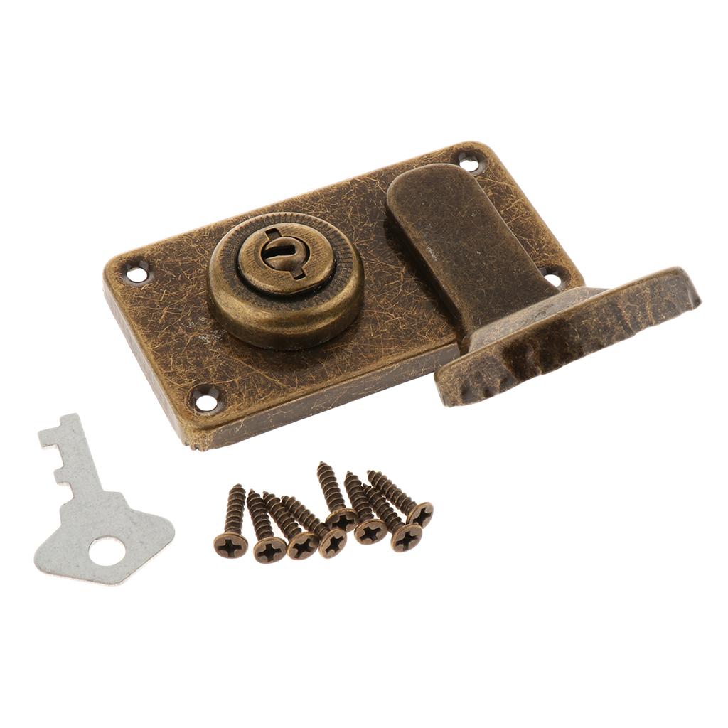 Cabinet Door Buckle Lock Latch Bolt Clip Lock Catcher Buckle Lockset Latch