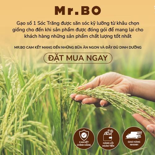 Gạo hữu cơ ĐT18 loại cao cấp - Hộp 1,5kg