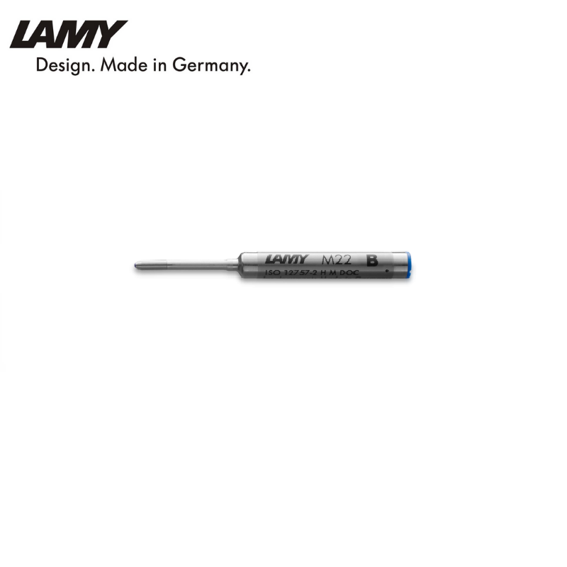 Ruột Bút Bi LAMY M22 - Màu Xanh - Ngòi F - 1613382