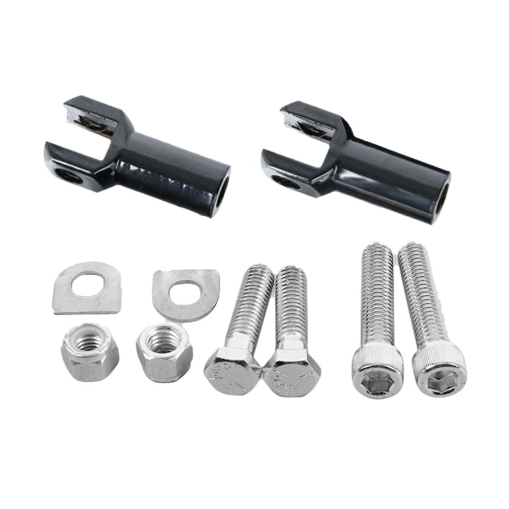 Motorcycle Rear Passenger Footrest Support Bracket For Harley 00 - 18