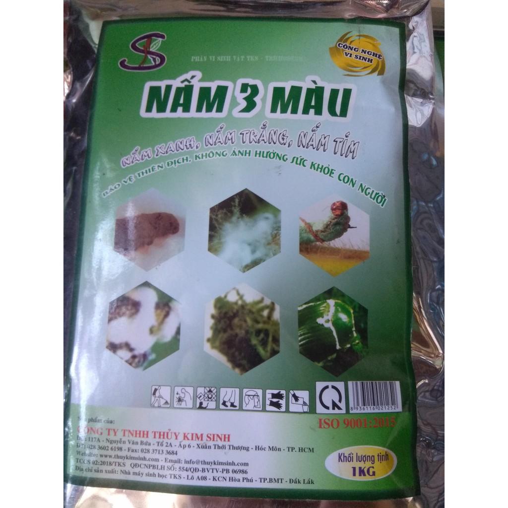 Phân vi sinh vật BTMET Nấm 3 màu- gói 1 kg