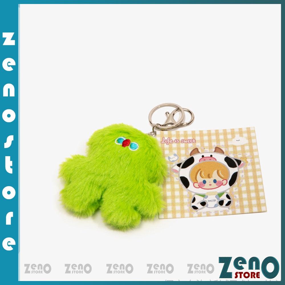 Móc khóa yêu tinh kute nhiều màu, móc treo balo, có móc khoen tròn và móc snap hook