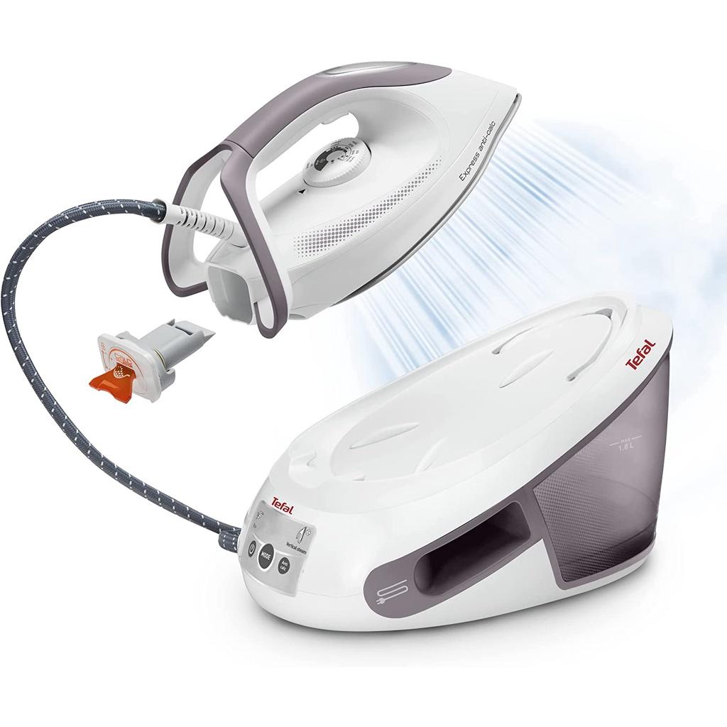 Bàn Là Hơi Nước TEFAL SV8011, Bàn Ủi Hơi Nước, Công Suất 2800W, Áp Suất 6.1 Bar, Bình Chứa 1.8L, Nhập Đức, BH 12 Tháng