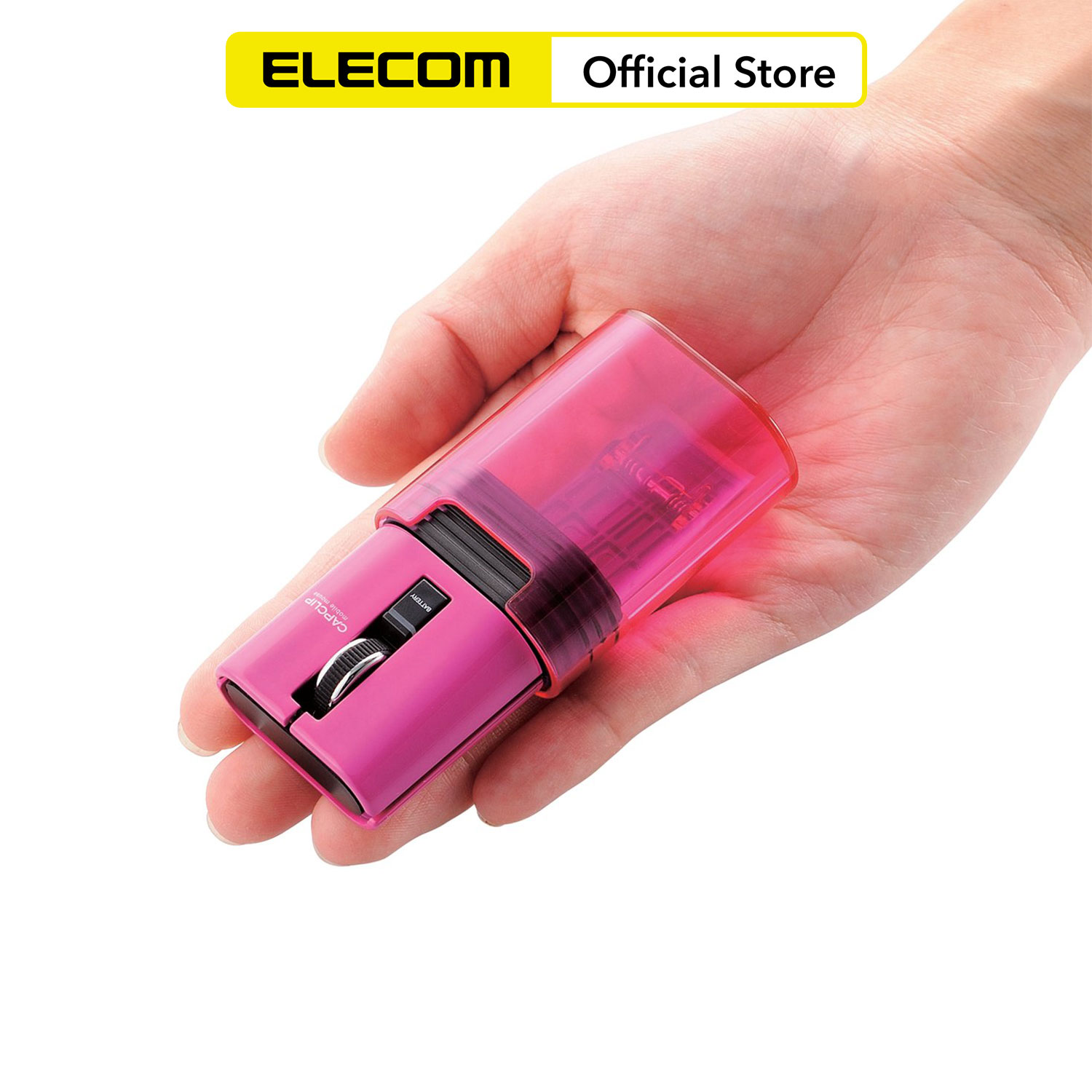Chuột không dây mini Bluetooth ELECOM M-CC1BR - Hàng chính hãng