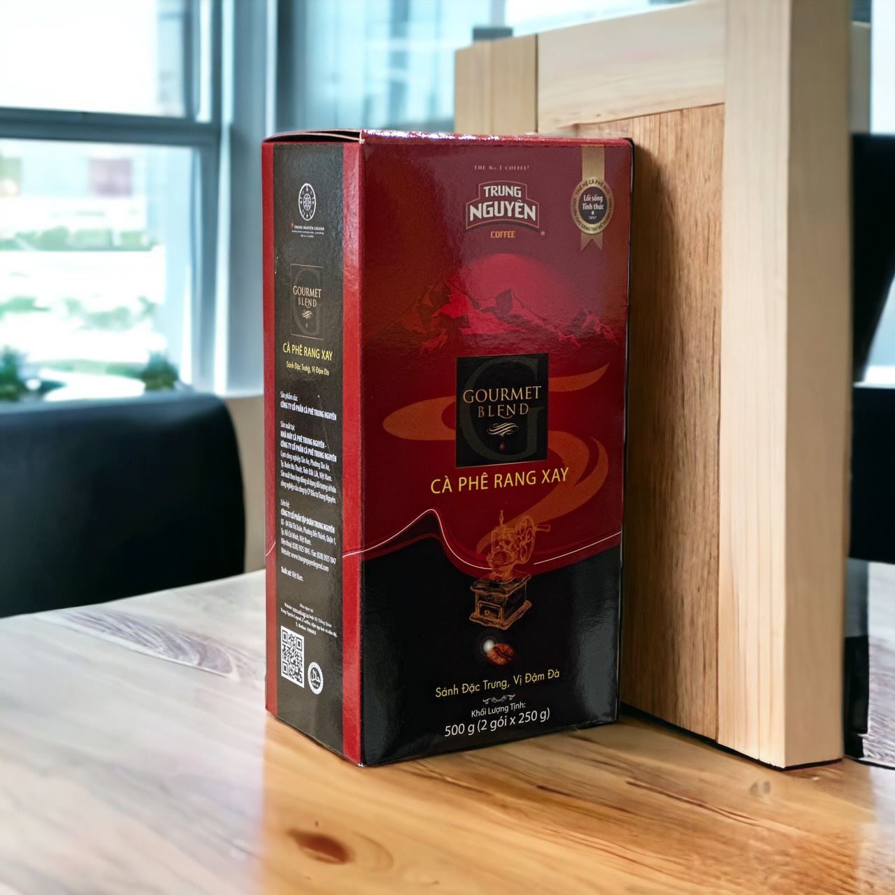 Cà phê Trung Nguyên Gourmet Blend (Hộp giấy 500gam)