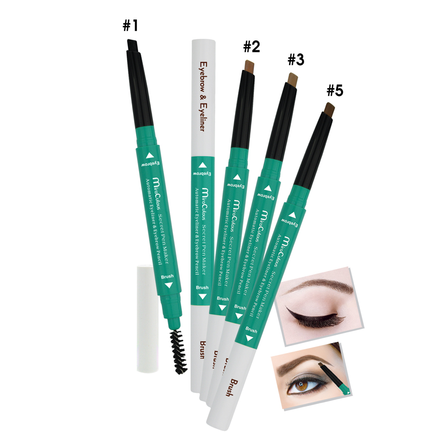 Chì Mày Kết Hợp Mí Siêu Tiết Kiệm Mira Automatic Eyebrow &amp; Eyeliner D415