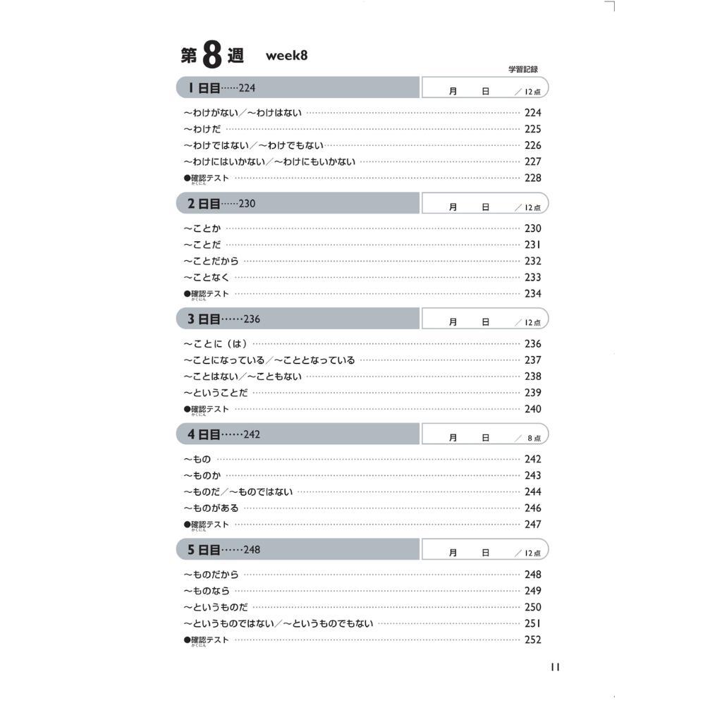 Sách - 45 Ngày Tổng Hợp Kiến Thức Ngữ Pháp N2 - Giải Pháp Cho Kỳ Thi Năng Lực Tiếng Nhật - MCBooks