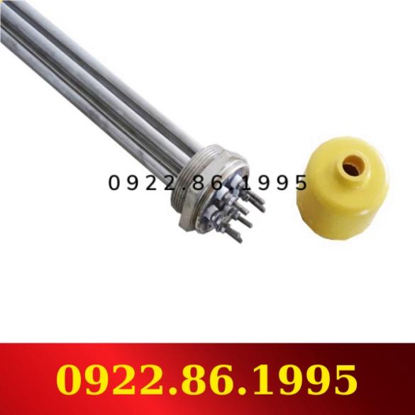 Điện trở đun nước , nồi nâu phở , Đun dầu nồi nấu cháo , dạng Củ ren, cụm ren inox Fi 48 hàng nhập