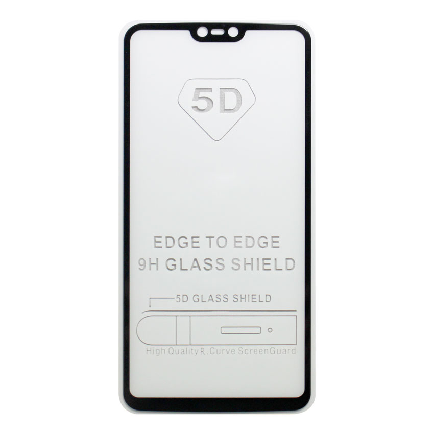 Miếng dán cường lực cho OnePlus 6 5D Full màn hình - Đen