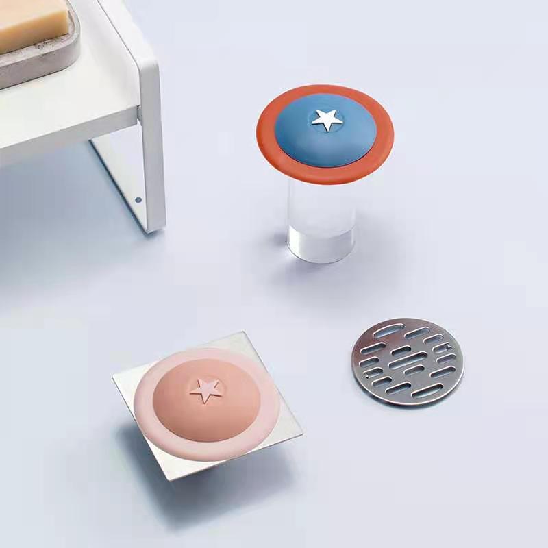Nắp đậy cống thoát nước tự điều chỉnh chống tắc nghẽn và ngăn mùi hôi tiện lợi