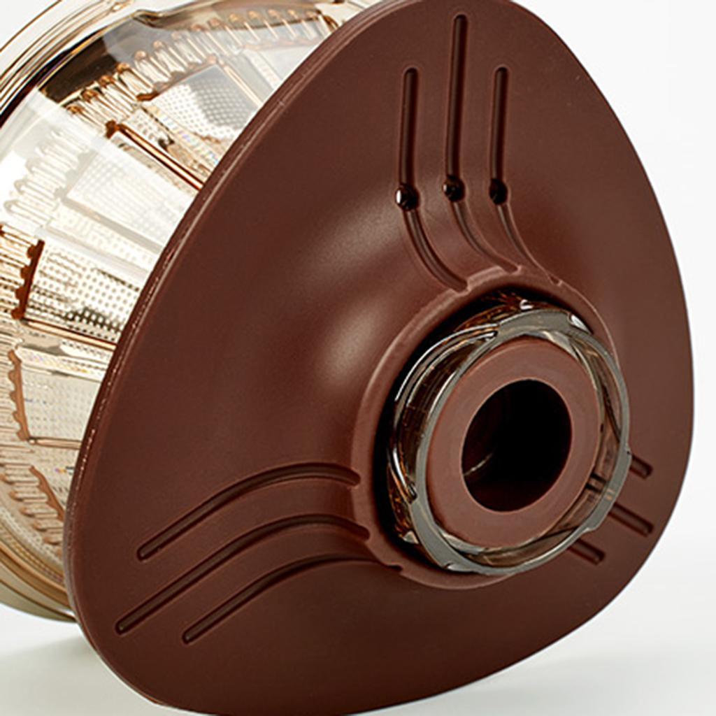 Kitchen Pour Over Cone Dripper Reusable Coffee Filter Cone with Cup Stand