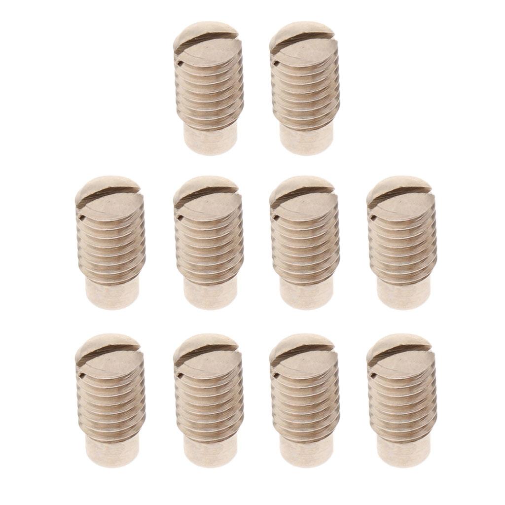 Sunnimix 10 Chiếc Sax Điều Chỉnh Ốc Vít Cho Saxophone Chi Tiết Sửa Chữa Phụ Kiện