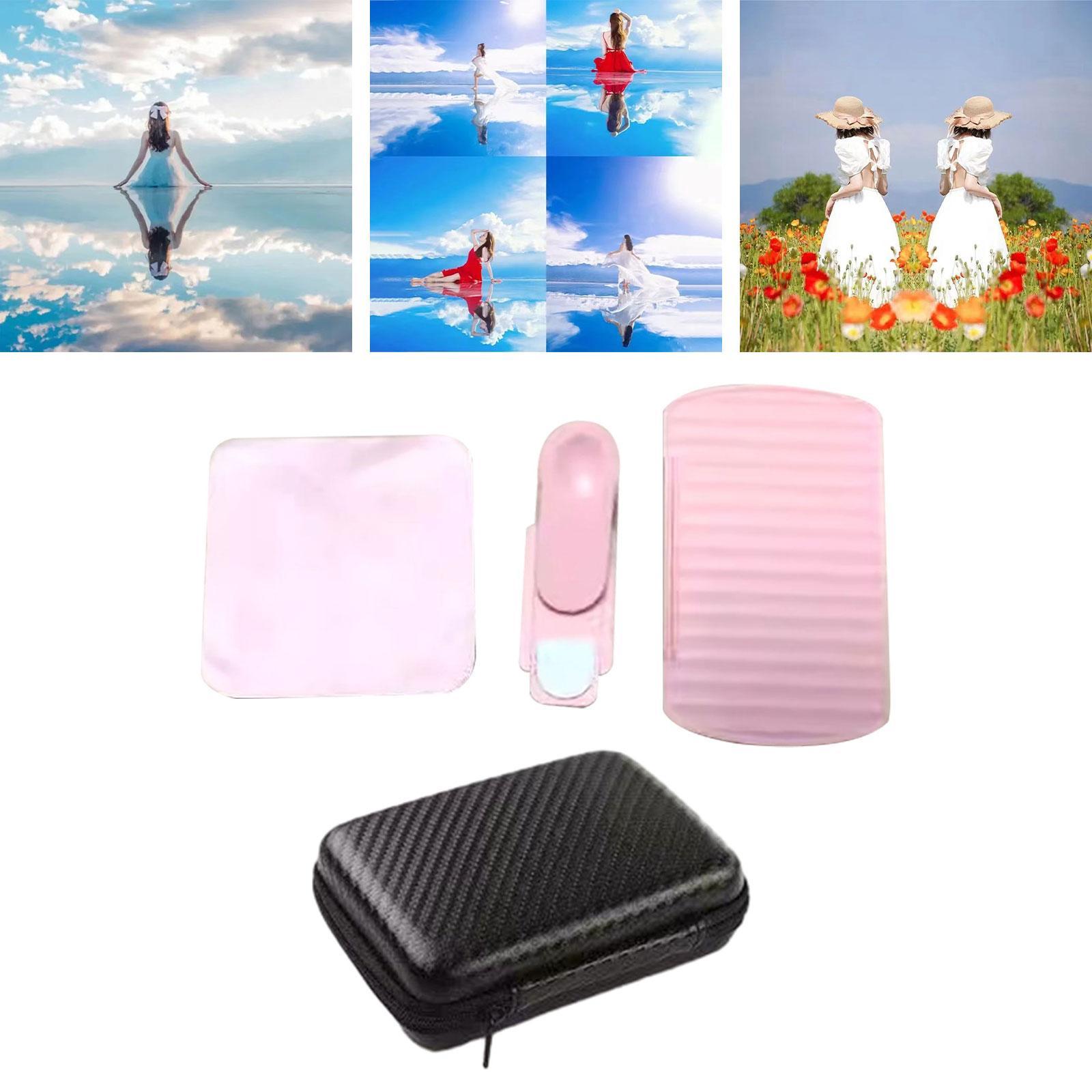 Phone Reflection Clip Universal Portable for Travel Cellphone Photography Mirror