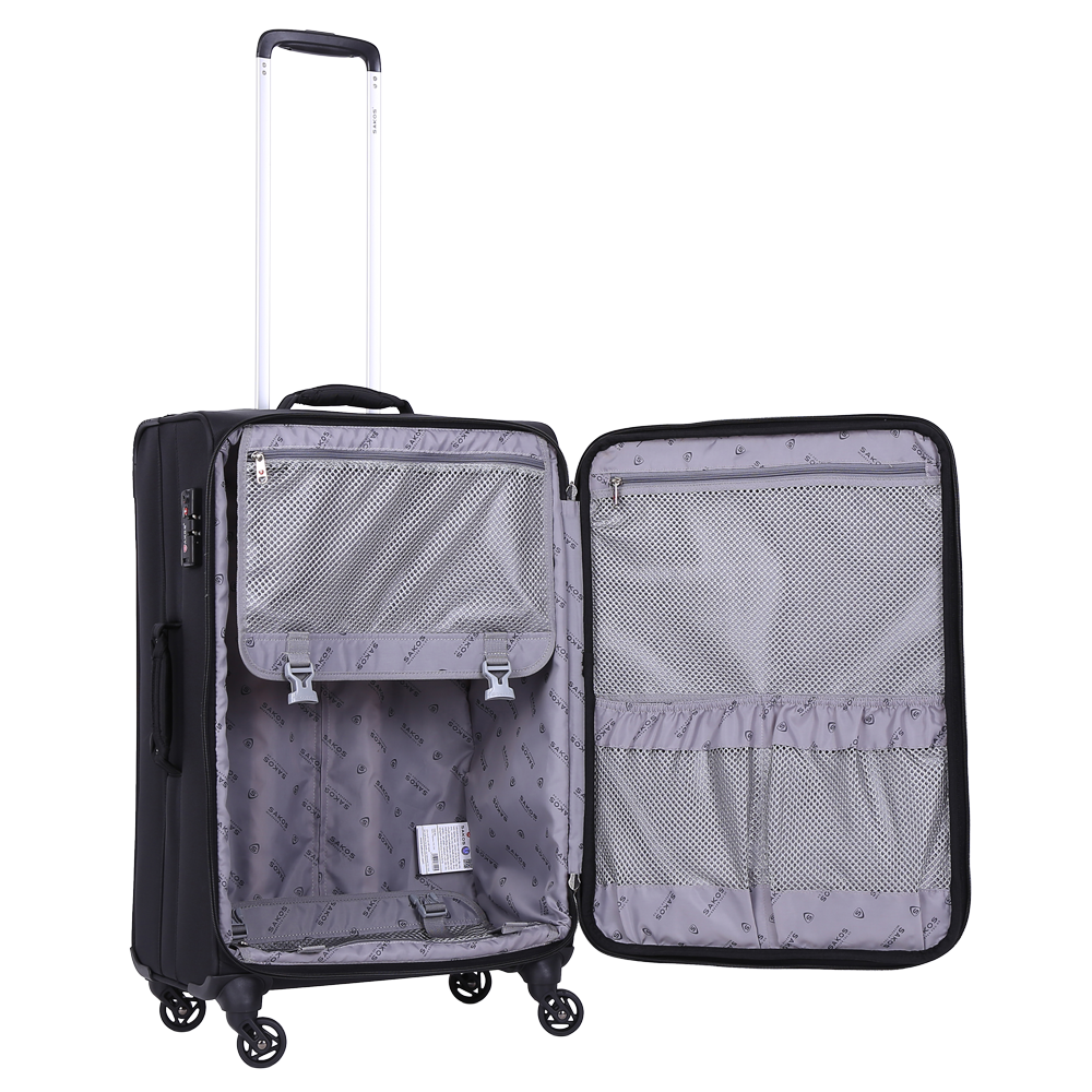 Vali Kéo Vải Du Lịch SAKOS WINNER 6 - Size M / Ký Gửi/Trung) - Khóa TSA