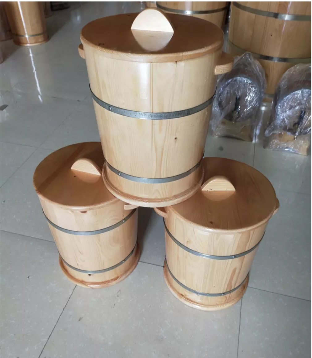 Thùng đựng gạo bằng gỗ - Loại 15 kg