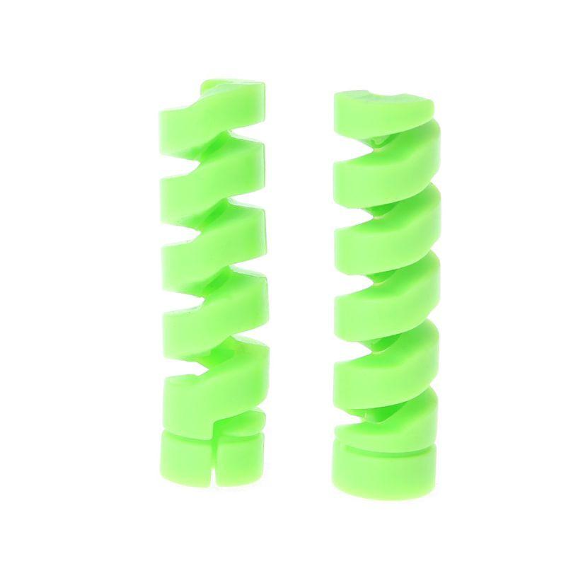 Set 2 Dây Lò Xo Quấn Bảo Vệ Dây Cáp Sạc / Tai Nghe Usb