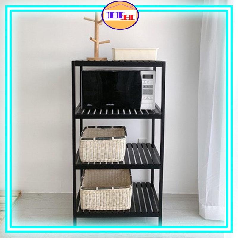 Kệ để lò vi sóng bằng gỗ thông nhiều kích thước