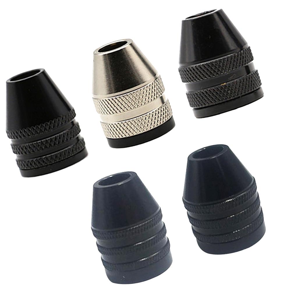 Keyless   Aluminum   Alloy   Black   Mini   3 - Jaw   Drill   Chuck