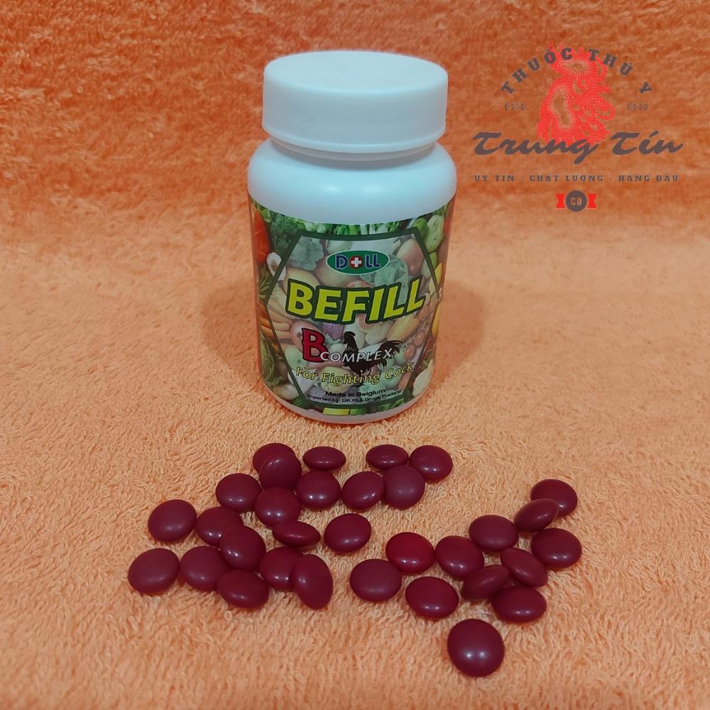 BEFILL BCOMPLEX - Th.uốc bổ tổng hợp dành cho gà đá ( 1 hủ / 80 viên )