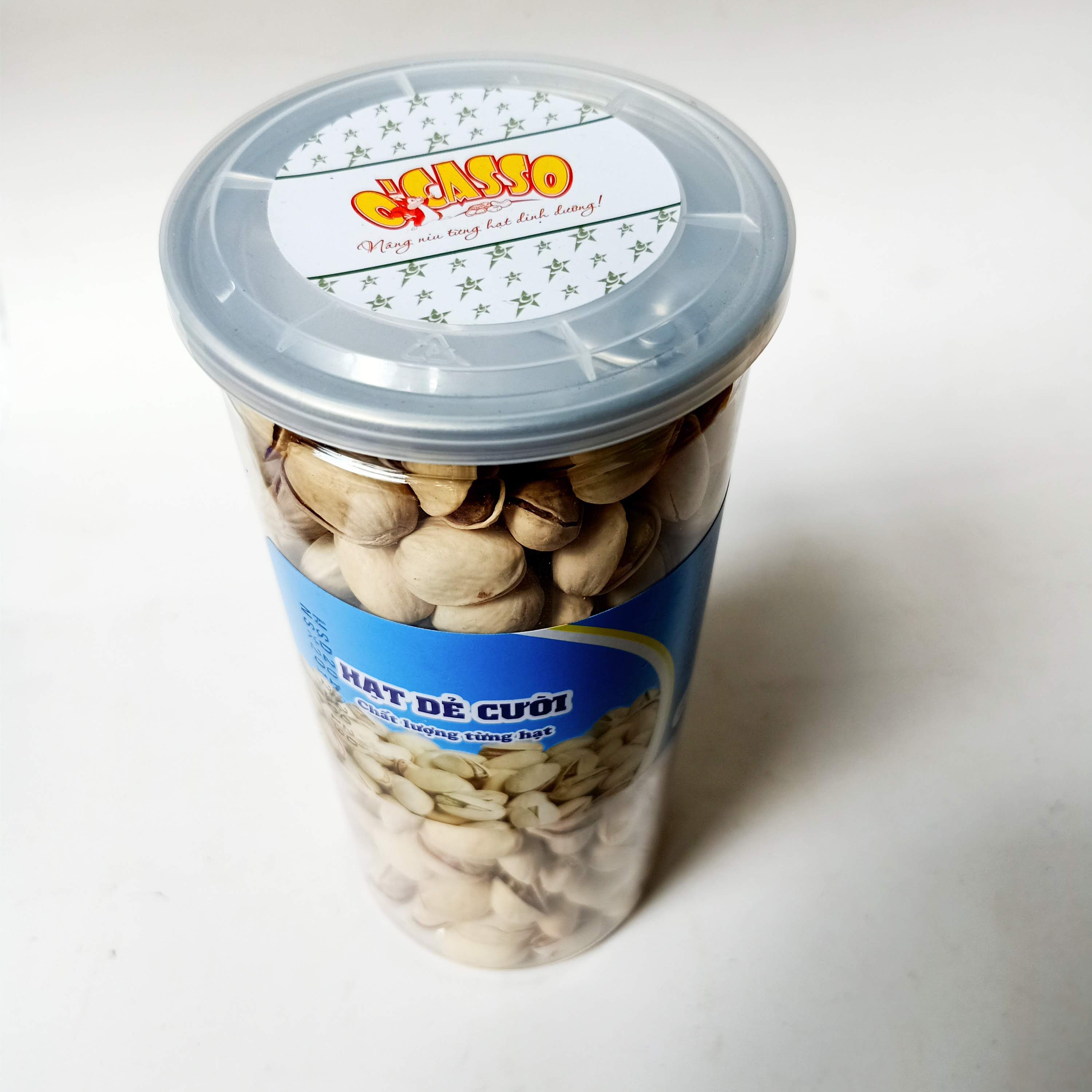 Hạt dẻ cười Mỹ _Thương hiệu O'Casso_Thơm ngon bổ dưỡng_Hộp 500g