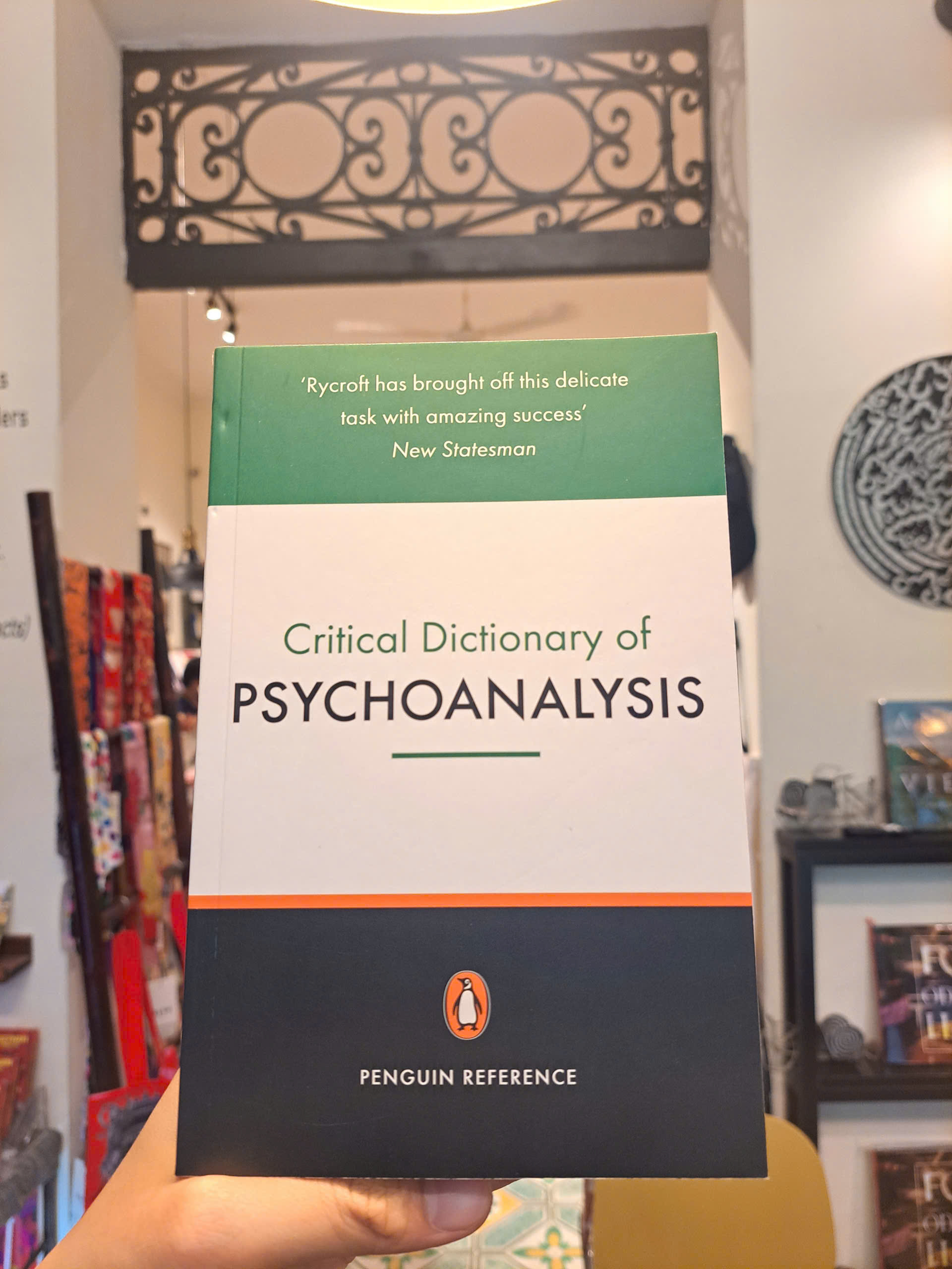 Sách - Critical Dictionary of Psychoanalysis by Charles Rycroft | Psychology / Reference / Ngoại văn