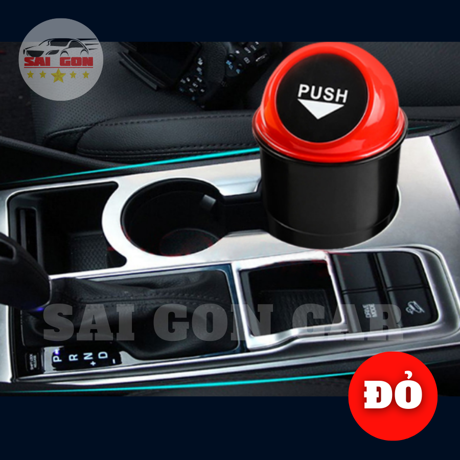 Thùng rác mini ô tô , thùng đựng rác cho xe hơi rất tiện lợi , thiết kế siêu xinh, nắp đậy lò xo tự động.