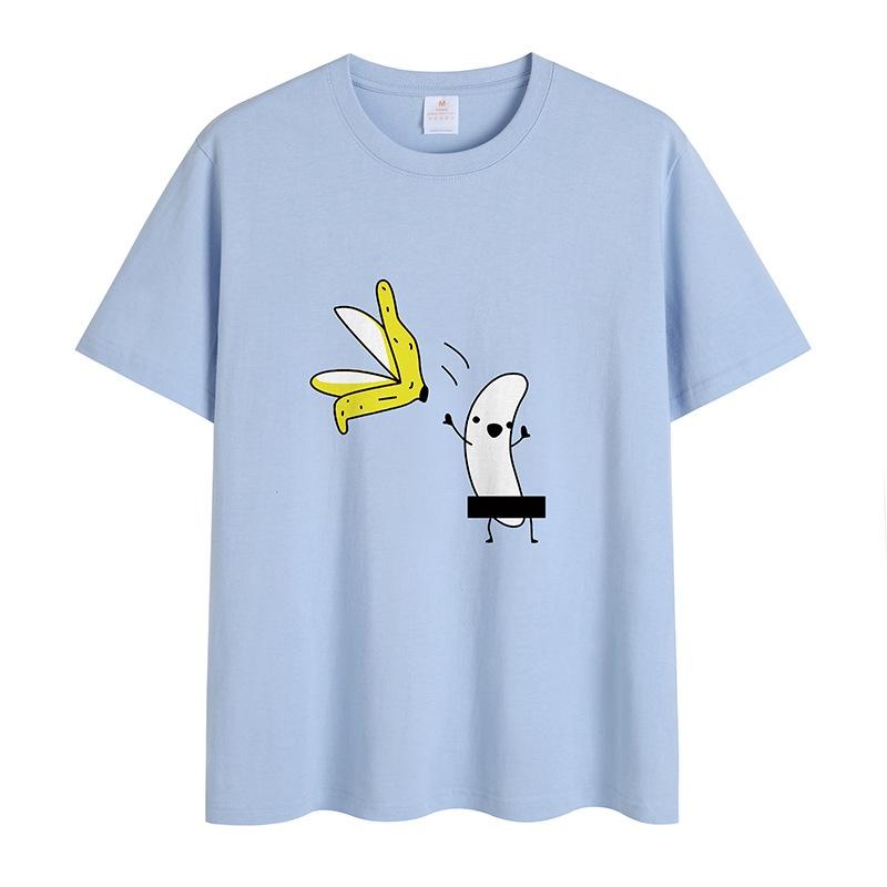 Áo thun nữ in hình quả chuối