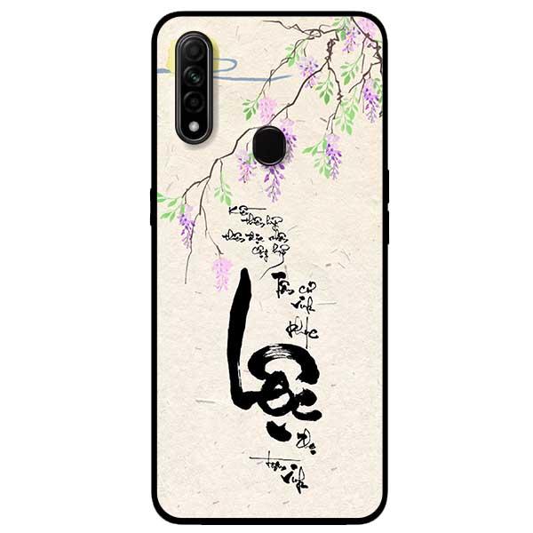 Ốp lưng dành cho Oppo A31 - Oppo A8 2020 - Thư Pháp Lộc