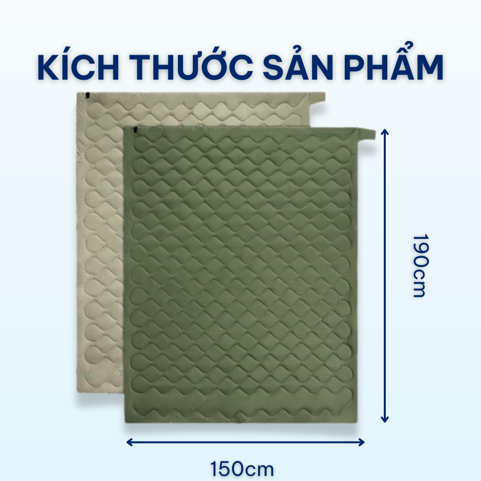 Chăn Mền Vải Dù Ánh Sao Chần Một Lớp Bông Mỏng Đắp Mọi Nơi Nhà Xe Cắm Trại Văn Phòng Gấp Gọn Tiện Lợi Chăn 4 Mùa Cao Cấp