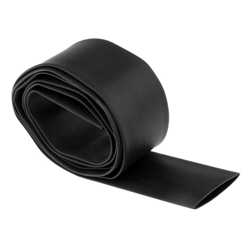 Non Slip Textured Fishing Rod Handle Heat Shrink Wrap Sleeving Tubing 20mm