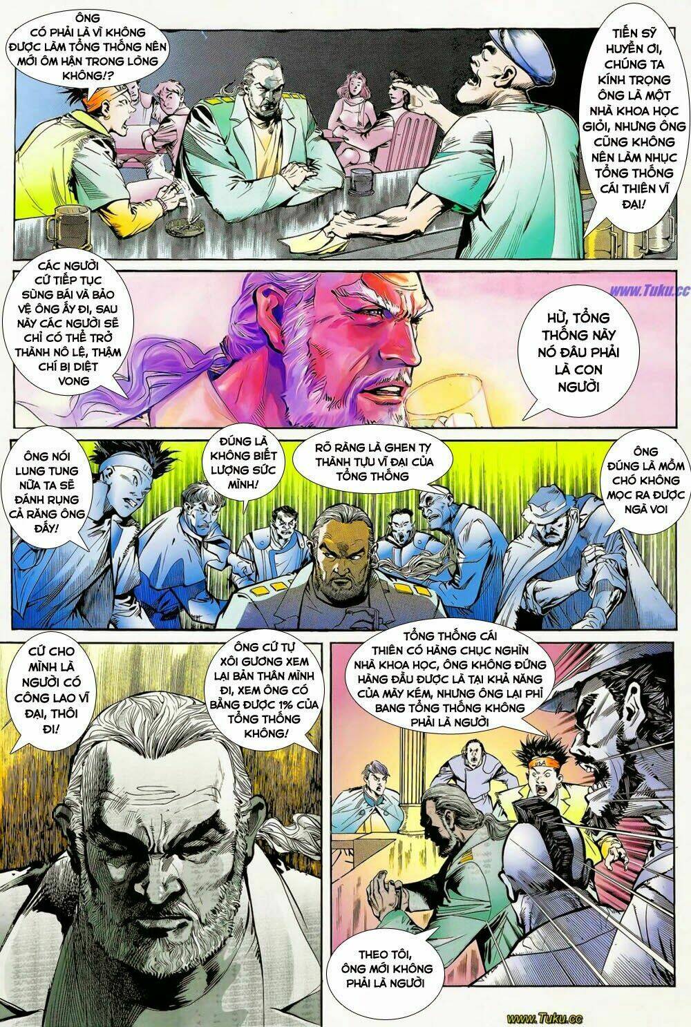 long hổ ngũ thế chapter 1 15