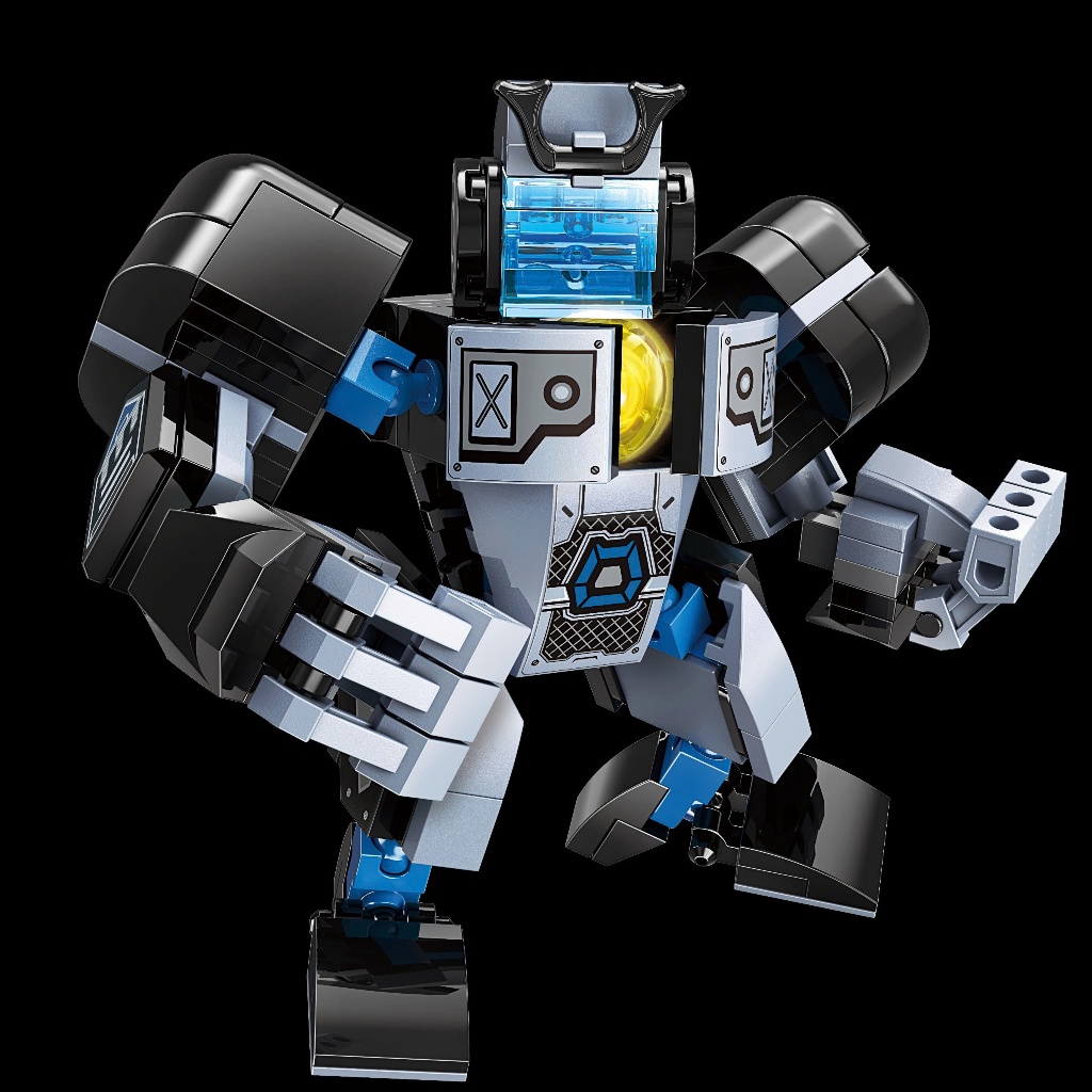 41231 - QMAN Bộ xếp hình robot cho bé - giao lẻ ngẫu nhiên