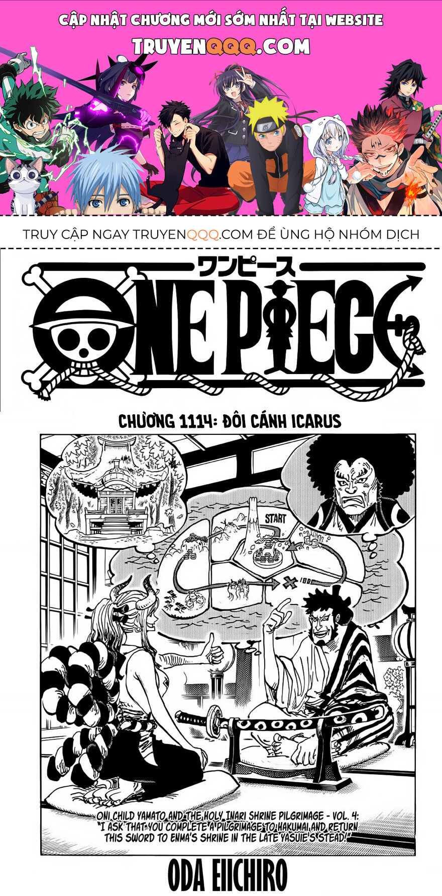 đảo hải tặc - one piece chapter 1114 1