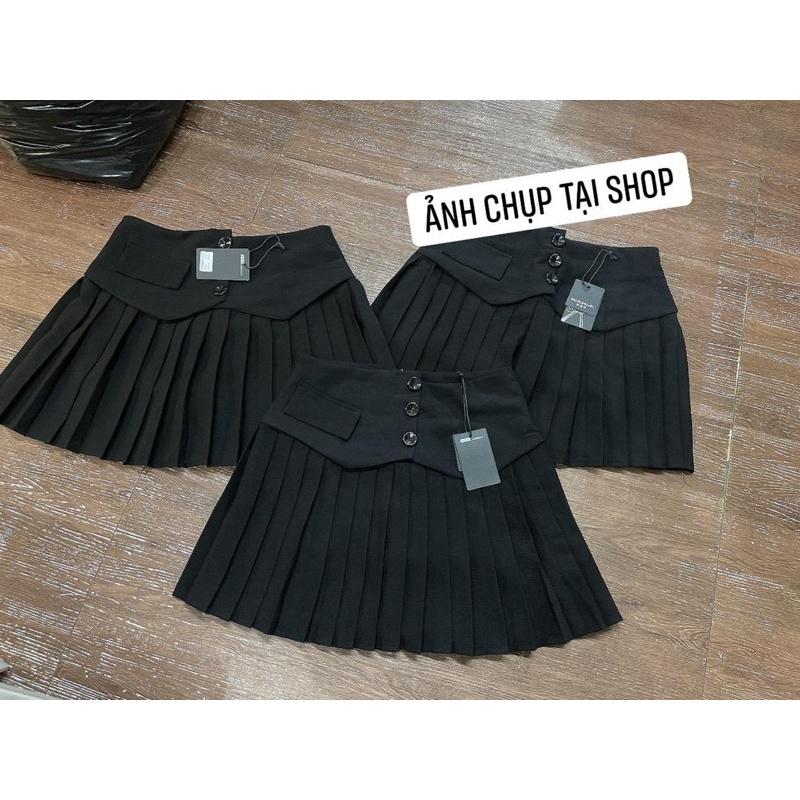 Chân Váy Bigsize-chân váy xếp ly có quần bên trong