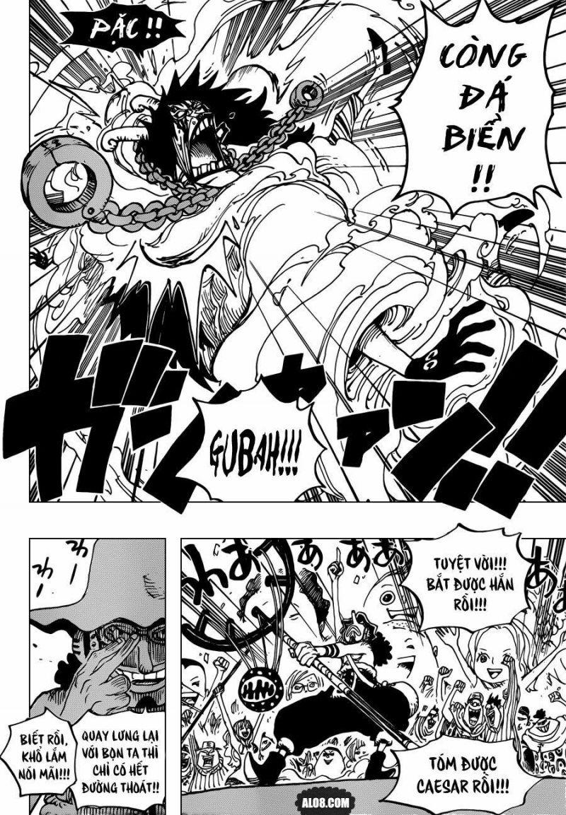 đảo hải tặc - one piece chapter 695 16