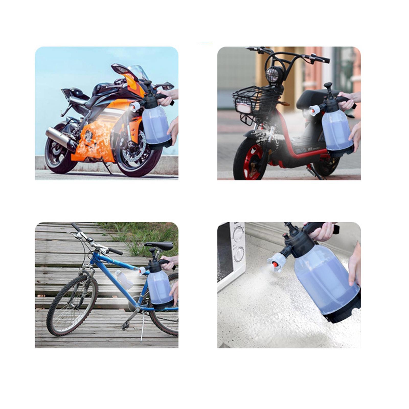 Foam Sprayer Watering Bottle 2000ml Manual Foaming Sprayer for Watering