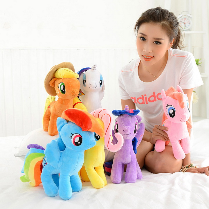 Thú nhồi bông My Little Pony cầu vồng dễ thương TNB230 - Mẫu ngẫu nhiên