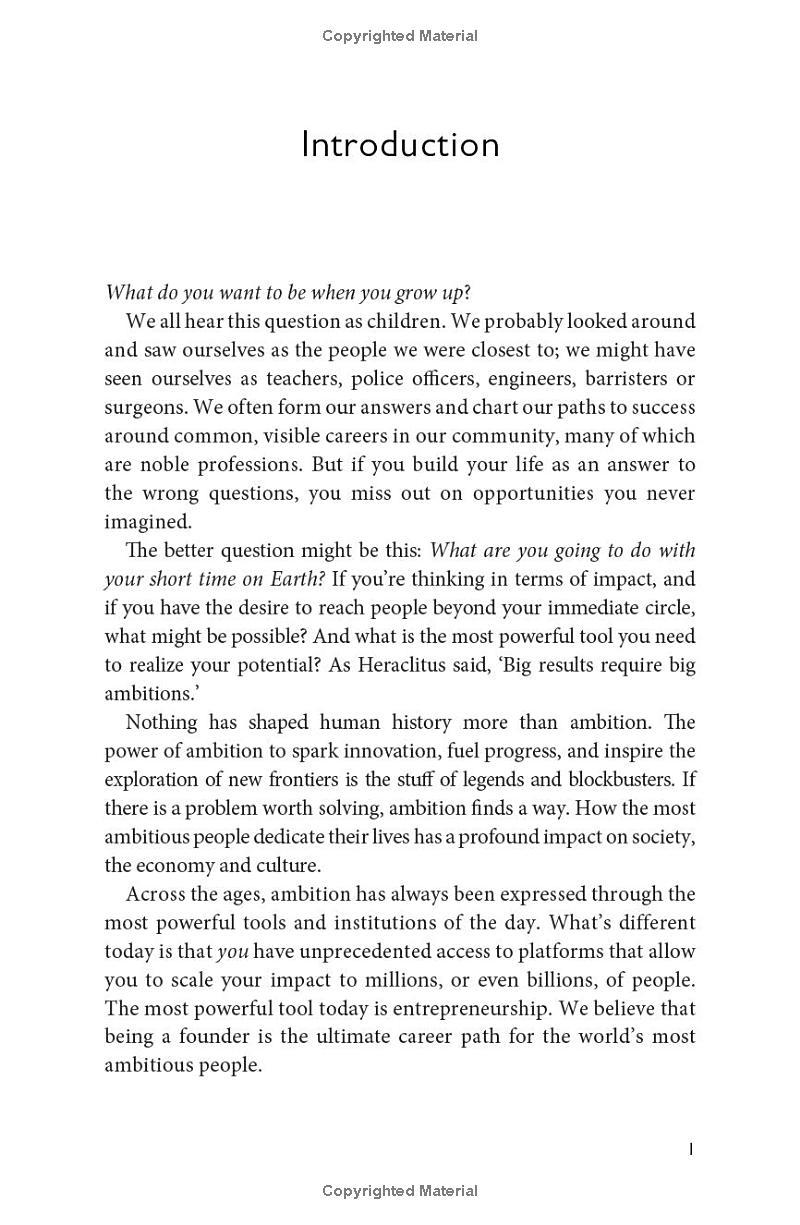 Sách ngoại văn: How To Be A Founder