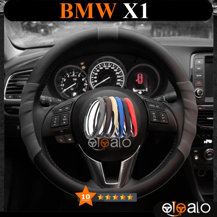 Bọc vô lăng da PU dành cho xe BMW X1 cao cấp SPAR - OTOALO