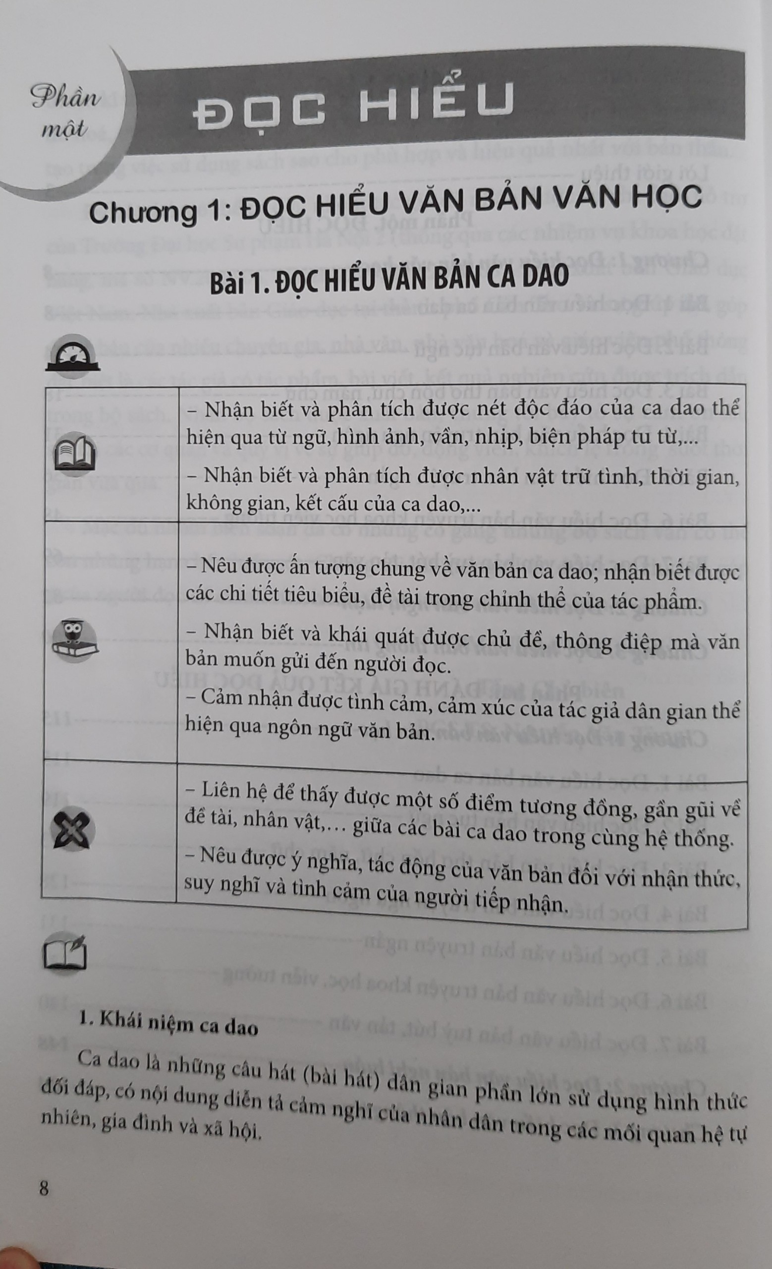 Đọc hiểu mở rộng văn bản Ngữ văn 7 Theo Chương trình Giáo dục phổ thông 2018