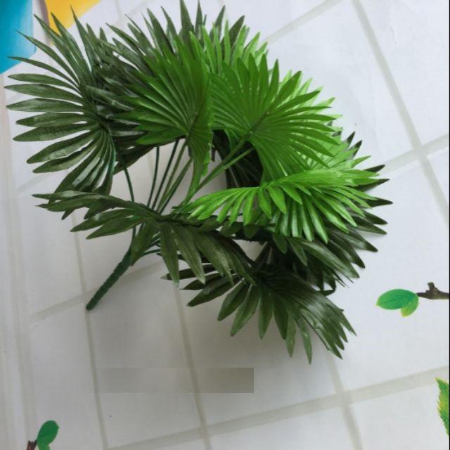 Cây Cọ Cây Vạn Tuế Cao 35cm, 18 nhánh - Cây Gỉa trang trí hàng rào, tường cỏ