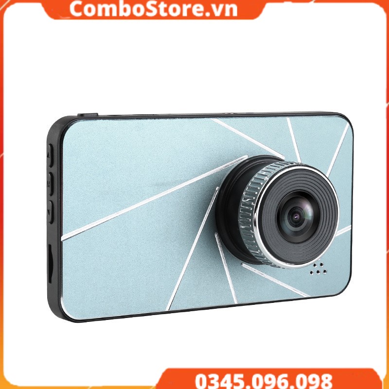 Camera hành trình ô tô xe hơi màn hình cảm ứng Full HD 1080P tích hợp camera lùi