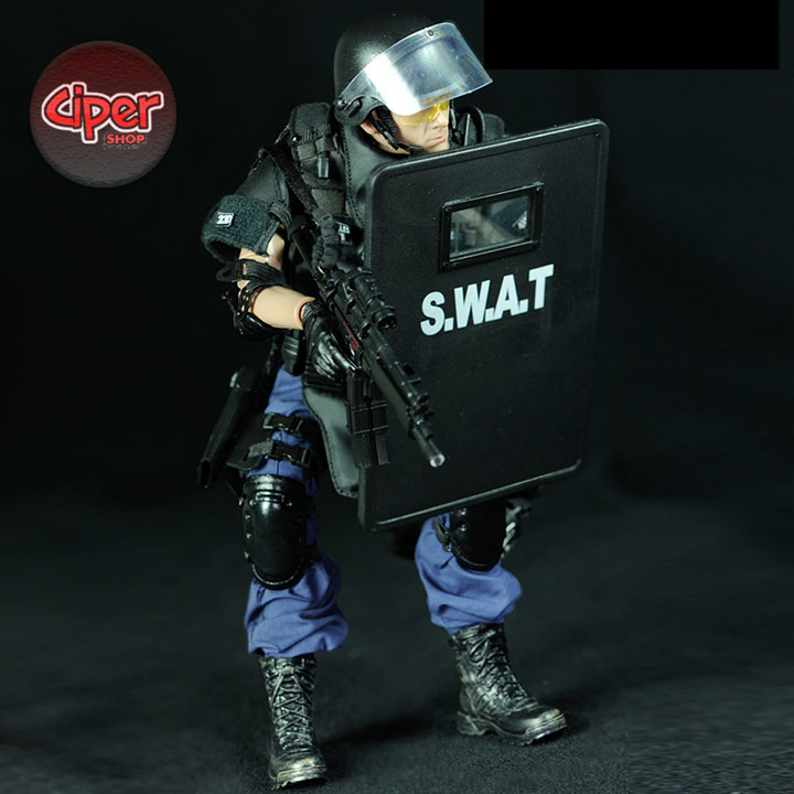 Mô hình Figure Lính Đặc Nhiệm Swat 1/6 - Shield Player