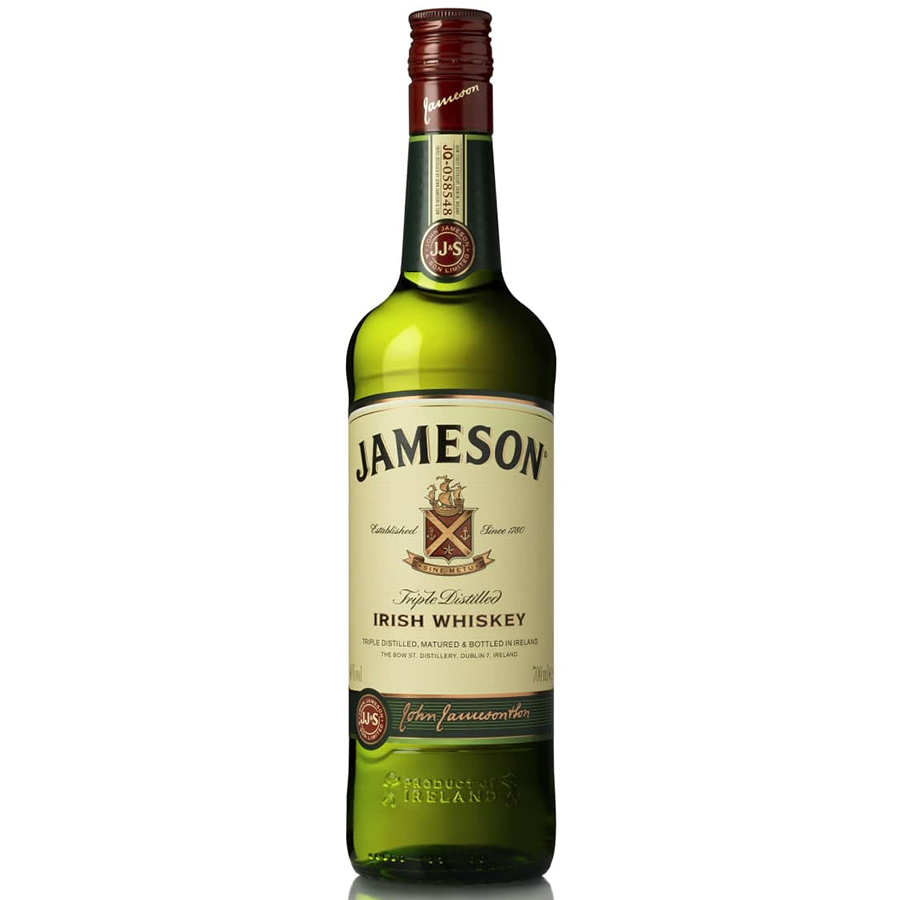 Rượu whisky Jameson 700ml 39.7% - 40.3% - Không hộp